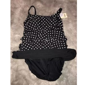St. John's Bay Swim - Polka Dot Swimdress St Johns Bay Slender Swimsuit St. John's Bay Swim - Polka Dot Swimdress St Johns Bay Slender Swimsuit